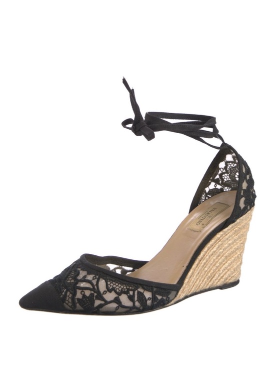 Valentino Shoes - Valentino wedge Espadrilles